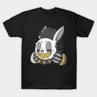 Old School Punk Easter Bunny T-Shirt